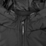 Kép 4/11 - Dressa Parka férfi kapucnis steppelt bélelt hosszú télikabát - fekete