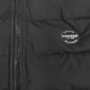 Kép 5/11 - Dressa Parka férfi kapucnis steppelt bélelt hosszú télikabát - fekete