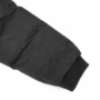 Kép 7/11 - Dressa Parka férfi kapucnis steppelt bélelt hosszú télikabát - fekete