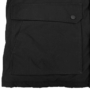Kép 4/8 - Dressa Basic szőrmés kapucnis férfi téli parka kabát - fekete