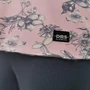 Kép 3/5 - Dressa Home Daffodil virágmintás rövid ujjú női capri pizsama - rózsaszín