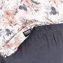 Kép 4/4 - Dressa Home Hibiscus virágmintás rövid ujjú női capri pizsama - fehér