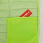 Kép 5/5 - Dressa Sport könnyű steppelt cipzáros női mellény - lime