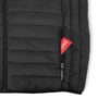 Kép 4/7 - Dressa Sport steppelt férfi könnyű tokba hajtható kapucnis dzseki - fekete