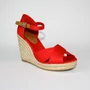Kép 2/8 - TOMMY HILFIGER női éktalpú platform szandál-piros (több méretben)
