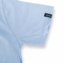 Kép 3/3 - Dressa Basic környakú rövid ujjú pamut póló-világos kék