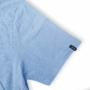 Kép 3/3 - Dressa Basic rövid ujjú pamut galléros piké póló-világoskék