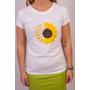 Kép 4/5 - SUNFLOWER női rövid ujjú póló, felső -fehér (S/M)