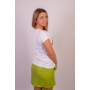 Kép 6/8 - PICASSO női rövid ujjú póló, felső -fehér (S/M)