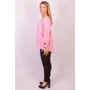 Kép 6/7 - CUBE kockás bő fazonú női felső- pink-fehér (S-L)