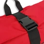 Kép 7/7 - Dressa Rolltop Recycled laptoptartós csavart tetejű hátizsák - piros
