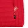 Kép 4/7 - Dressa Basic könnyű tokba hajtható steppelt cipzáros férfi mellény - piros (S-4XL)
