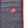 Kép 5/7 - Dressa Basic könnyű tokba hajtható steppelt cipzáros férfi mellény - piros (S-4XL)
