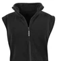Kép 3/4 - Dressa Basic Thermo cipzáros férfi polár mellény - fekete (S-4XL)