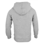 Kép 2/6 - Dressa Home cipzáros kapucnis sherpa bundás bélelt pulóver - melírszürke (S-XXL)