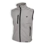 Kép 1/3 - Dressa Softshell vízálló férfi mellény polár béléssel - szürke (S-4XL)