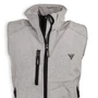 Kép 3/3 - Dressa Softshell vízálló férfi mellény polár béléssel - szürke (S-4XL)