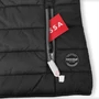 Kép 4/4 - Dressa Sport könnyű steppelt cipzáros férfi mellény - fekete (S-3XL)