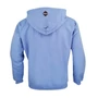Kép 2/3 - Dressa Vintage cipzáros pamut kapucnis pulóver - égszínkék (S-XXL)