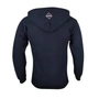 Kép 2/3 - Dressa Vintage cipzáros pamut kapucnis pulóver - sötétkék (S-XXL)