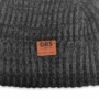 Kép 2/2 - Dressa DRS Beanie kötött téli sapka - fekete-szürke