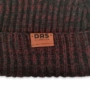 Kép 2/2 - Dressa DRS Beanie kötött téli sapka - piros-fekete