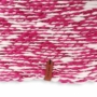 Kép 5/5 - Dressa horgolt bojtos női sapka körsál szett - pink