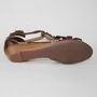 Kép 7/7 - CLARKS CUSHION SOFT női bőr kényelmi szandál (37)  