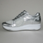 Kép 4/8 - LUMBERJACK DOMINO női bőr platform sneaker sportcipő- ezüst (38)   