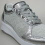 Kép 7/8 - LUMBERJACK DOMINO női bőr platform sneaker sportcipő- ezüst (38)   