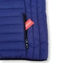 Kép 4/6 - Dressa Basic könnyű tokba hajtható steppelt cipzáros női mellény - királykék (S-XXL)