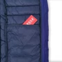 Kép 5/6 - Dressa Basic könnyű tokba hajtható steppelt cipzáros női mellény - királykék (S-XXL)