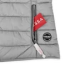 Kép 4/5 - Dressa Sport könnyű steppelt cipzáros női mellény - szürke (S-XXL)
