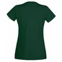Kép 2/2 - Fruit of the Loom 61372 Valueweight T női rövid ujjú póló- sötétzöld (XS-XXL)