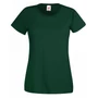 Kép 1/2 - Fruit of the Loom 61372 Valueweight T női rövid ujjú póló- sötétzöld (XS-XXL)