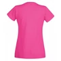 Kép 2/2 - Fruit of the Loom 61372 Valueweight T női rövid ujjú póló- fukszia (XS-XXL)