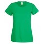 Kép 1/2 - Fruit of the Loom 61372 Valueweight T női rövid ujjú póló- kelly zöld (XS-XXL)
