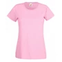 Kép 1/2 - Fruit of the Loom 61372 Valueweight T női rövid ujjú póló- halvány rózsaszín (XS-XXL)