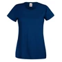 Kép 1/2 - Fruit of the Loom 61372 Valueweight T női rövid ujjú póló- sötétkék (XS-XXL)