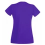Kép 2/2 - Fruit of the Loom 61372 Valueweight T női rövid ujjú póló-lila (XS-XXL)