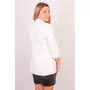 Kép 2/9 - WHITE női blézer- fehér  (S-XL)