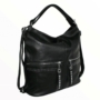 Kép 1/8 - SILVIAROSA női többfunkciós táska-fekete SR5657