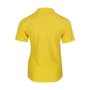 Kép 2/2 - Dressa Basic női rövid ujjú pamut galléros piké póló-sárga (S-XXL)