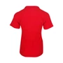 Kép 2/2 - Dressa Basic női rövid ujjú pamut galléros piké póló-piros (S-XXL)