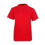 Kép 1/2 - Dressa Basic női rövid ujjú pamut galléros piké póló-piros (S-XXL)
