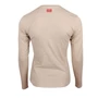 Kép 2/2 - Dressa Premium hosszú ujjú környakú női pamut póló- homok (S-XXL)