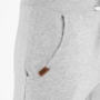 Kép 4/4 - Dressa Casual gumis derekú pamut férfi bermuda nadrág - melírszürke