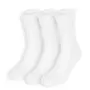 Kép 1/3 - Dressa Elastico egyszínű pamut zokni csomag -fehér- 3 pár