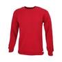 Kép 1/2 - Dressa Basic környakú pamut pulóver-piros (S-XXL)