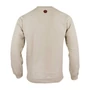 Kép 2/2 - Dressa Forest környakú pamut pulóver - beige (bézs) (S-XXL)